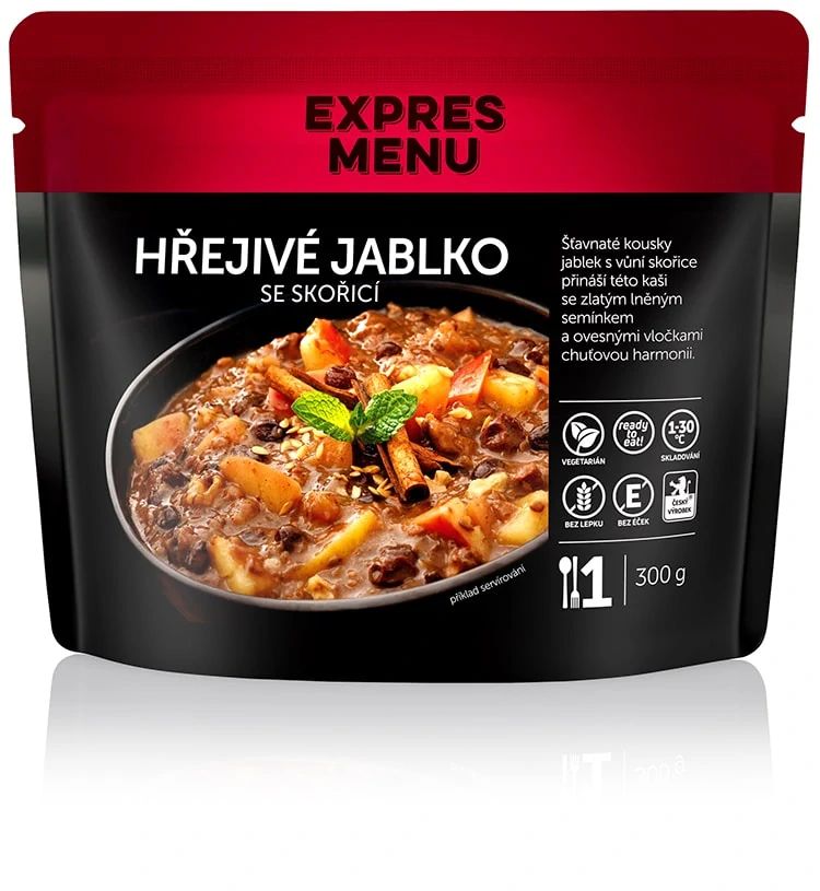 Hřejivé jablko se skořicí