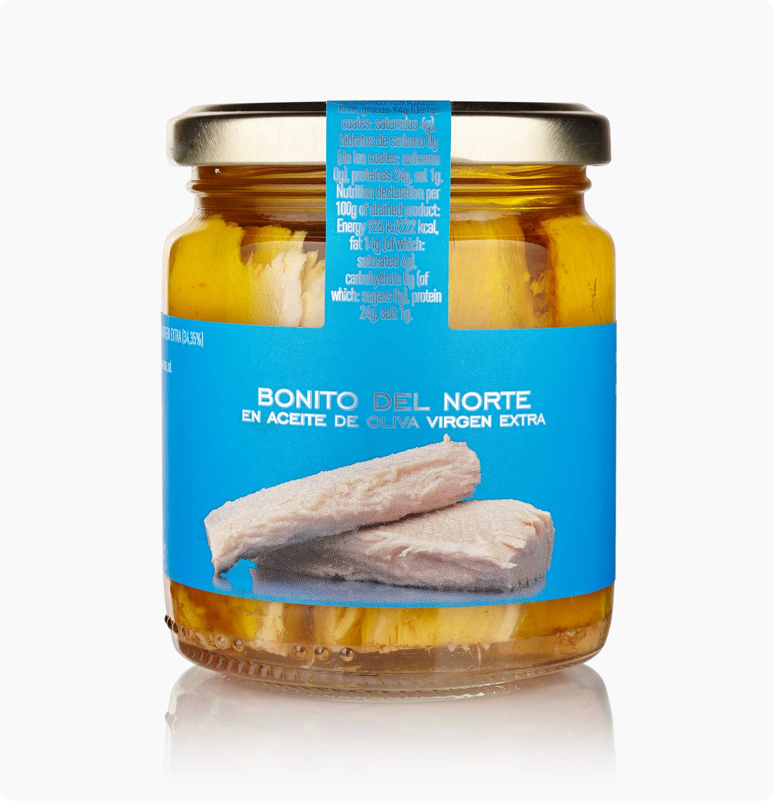 Bílý tuňák v extra panenském olivovém oleji