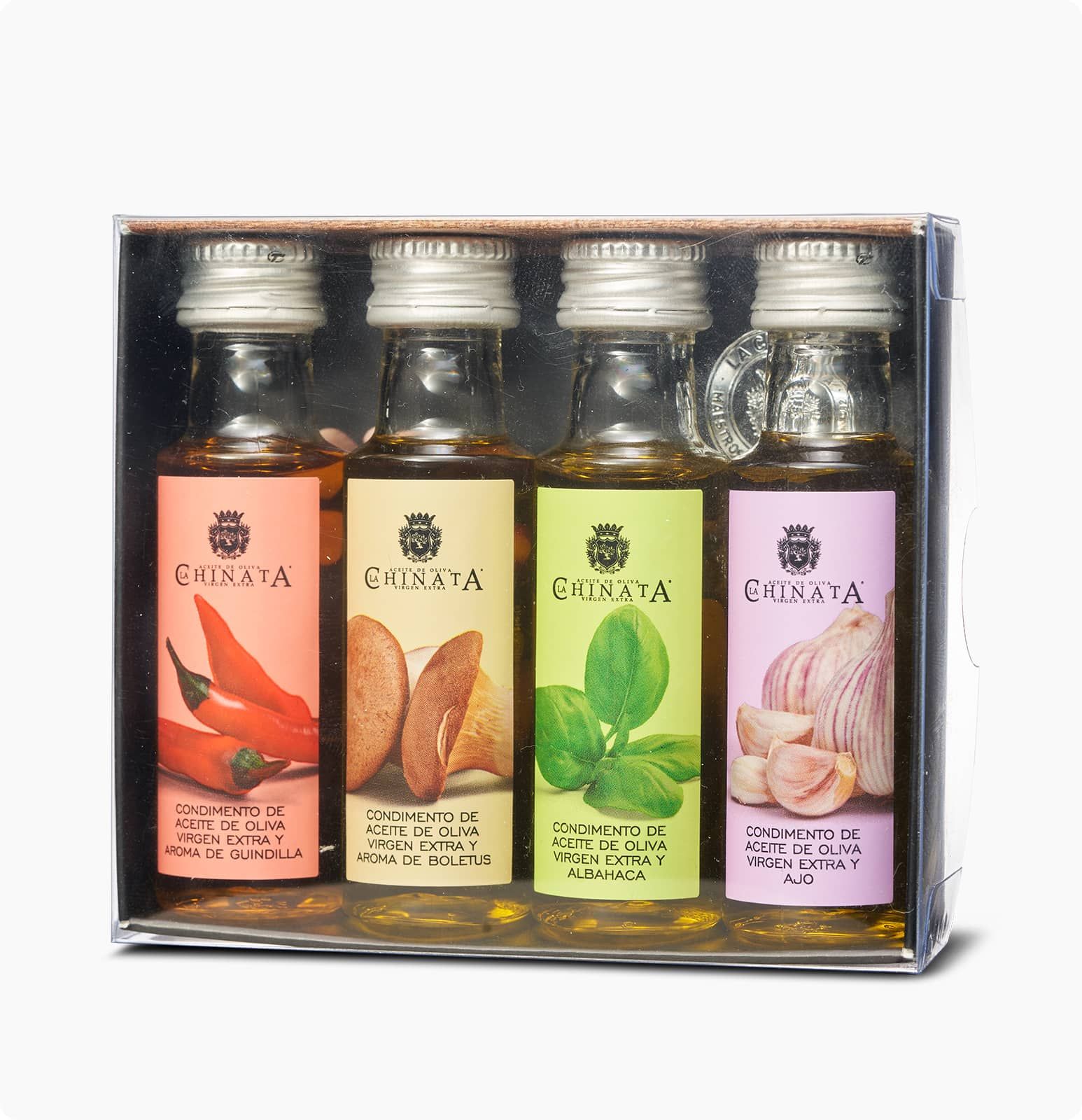 Balíček ochucené oleje 4 x 25 ml