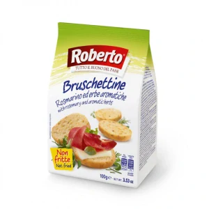 Bruschettini s rozmarýnem a bylinkami