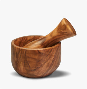 Hmoždíř Z Olivového Dřeva