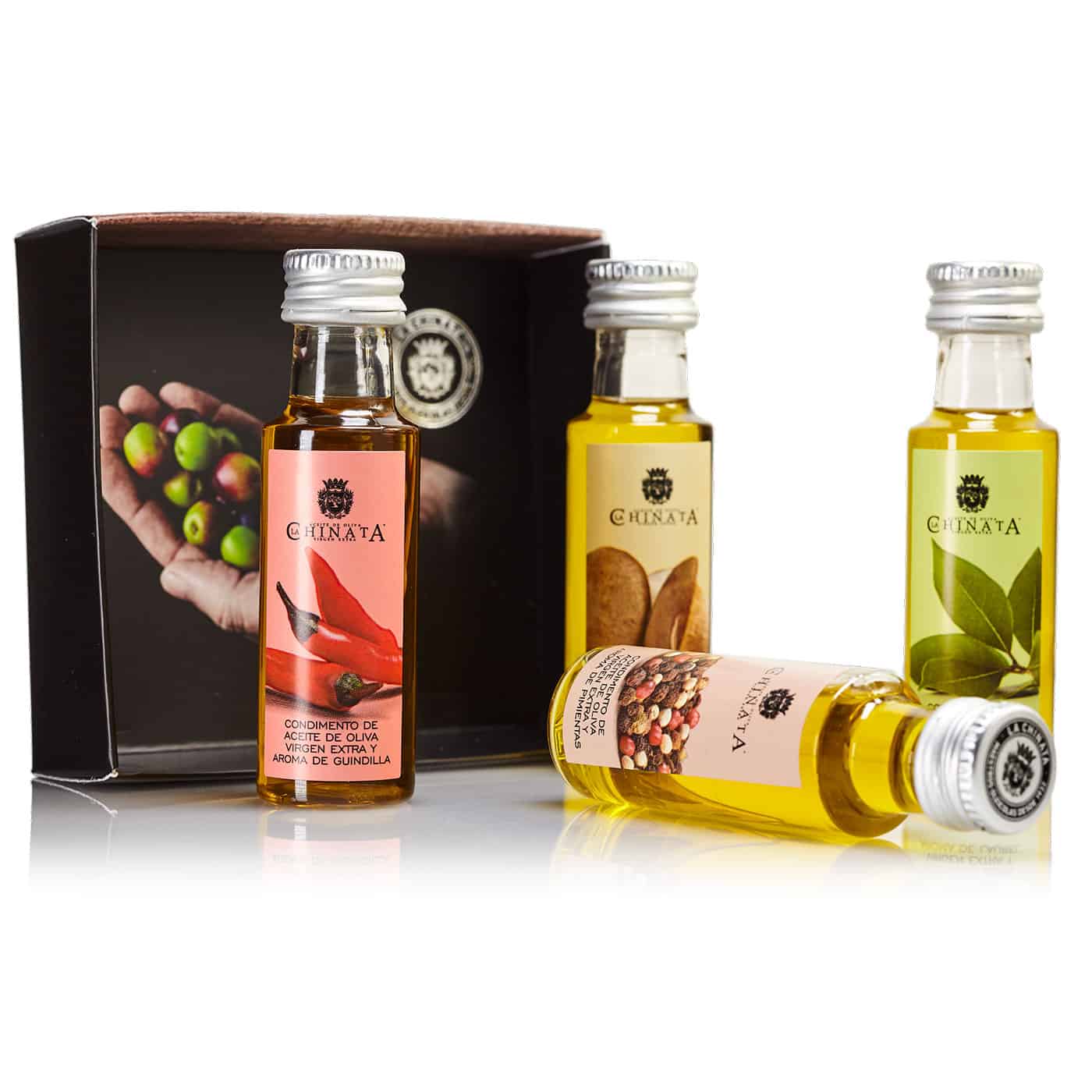 Balíček ochucené oleje 4 x 25 ml