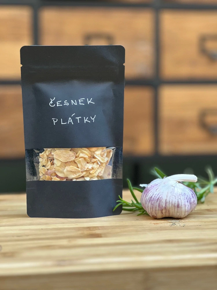 Česnek plátky 