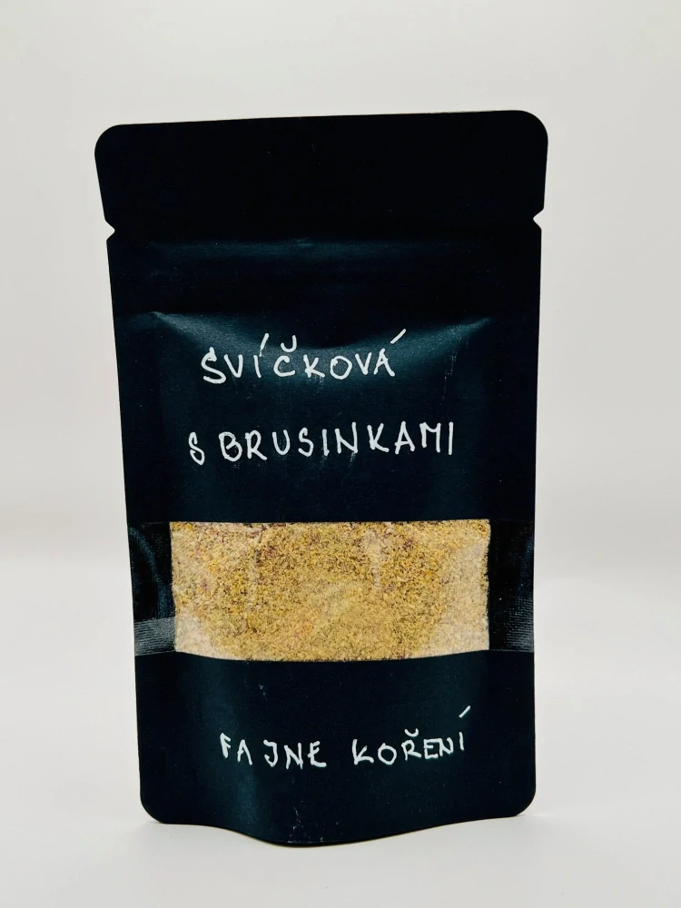 Svíčková s brusinkami