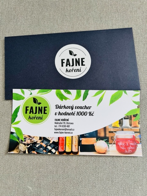 Dárkový voucher 1000 Kč