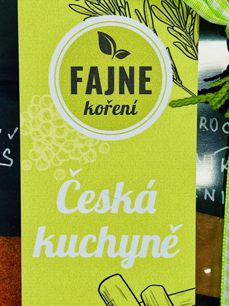Dárková sada koření Česká kuchyně