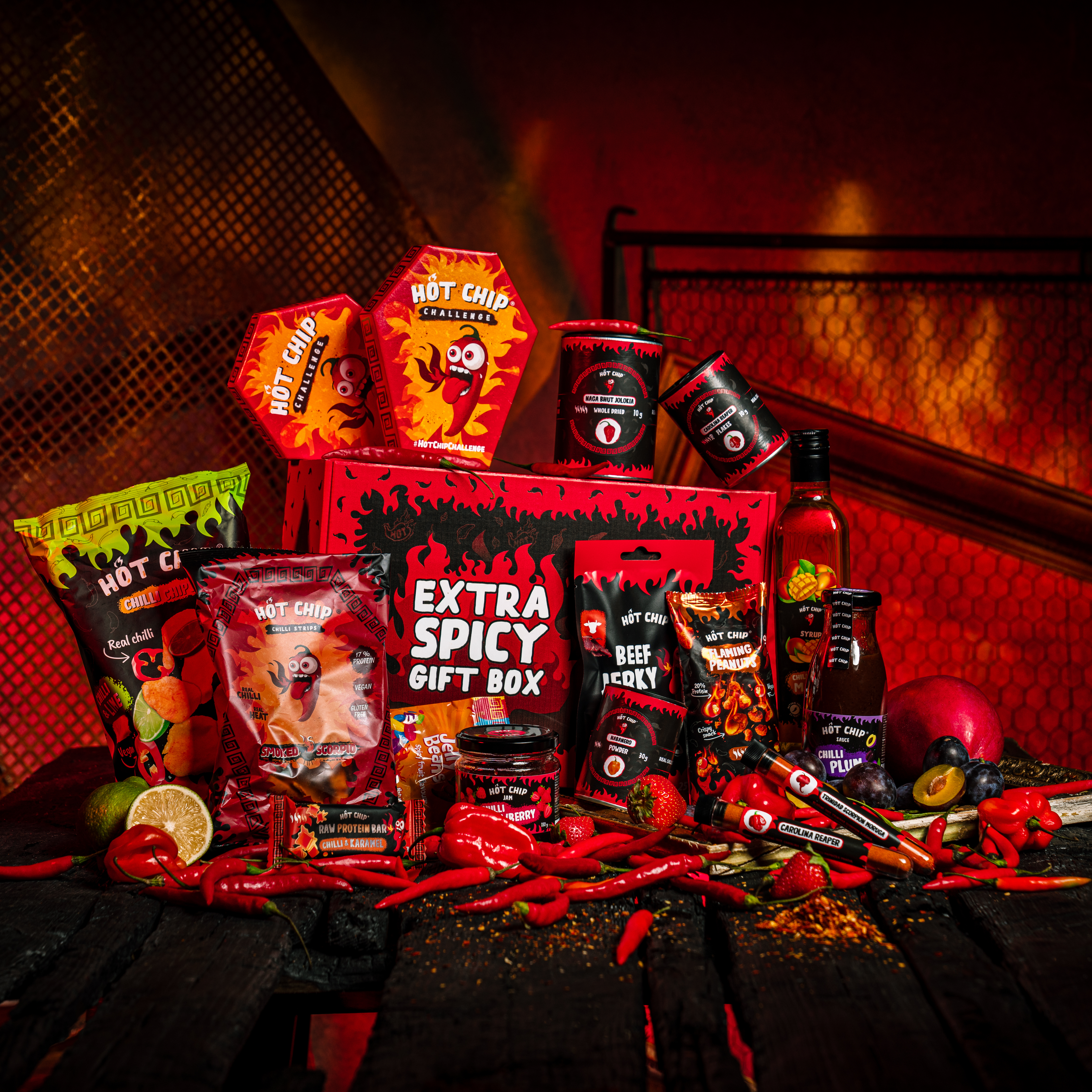 Extrémně pálivý dárkový balíček