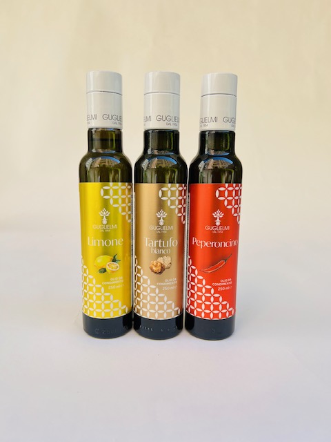 Ochucený extra panenský olivový olej citrónem