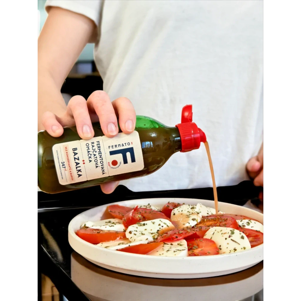 Fermentovaná rajčatová zálivka Fermato Bazalka