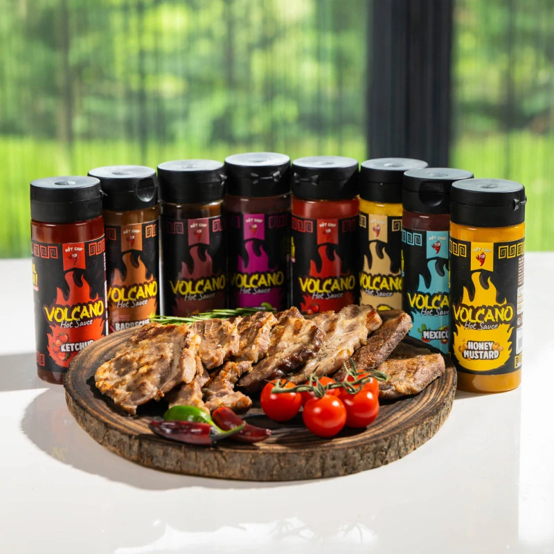 Set chilli omáček Volcano