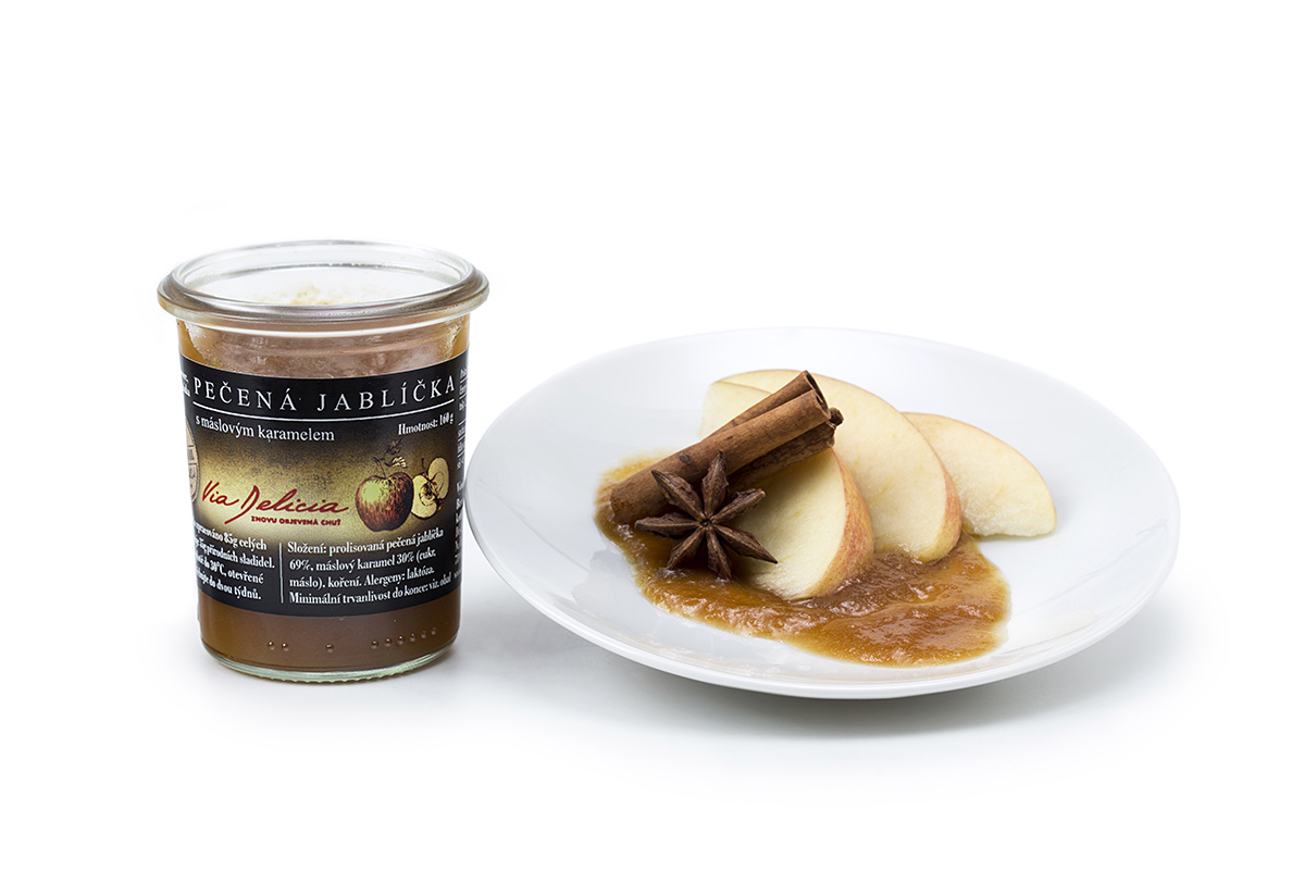 Pečená jablíčka s máslovým karamelem