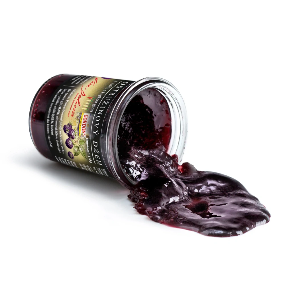 Džem ostružinový s chilli a kapkou Ginu