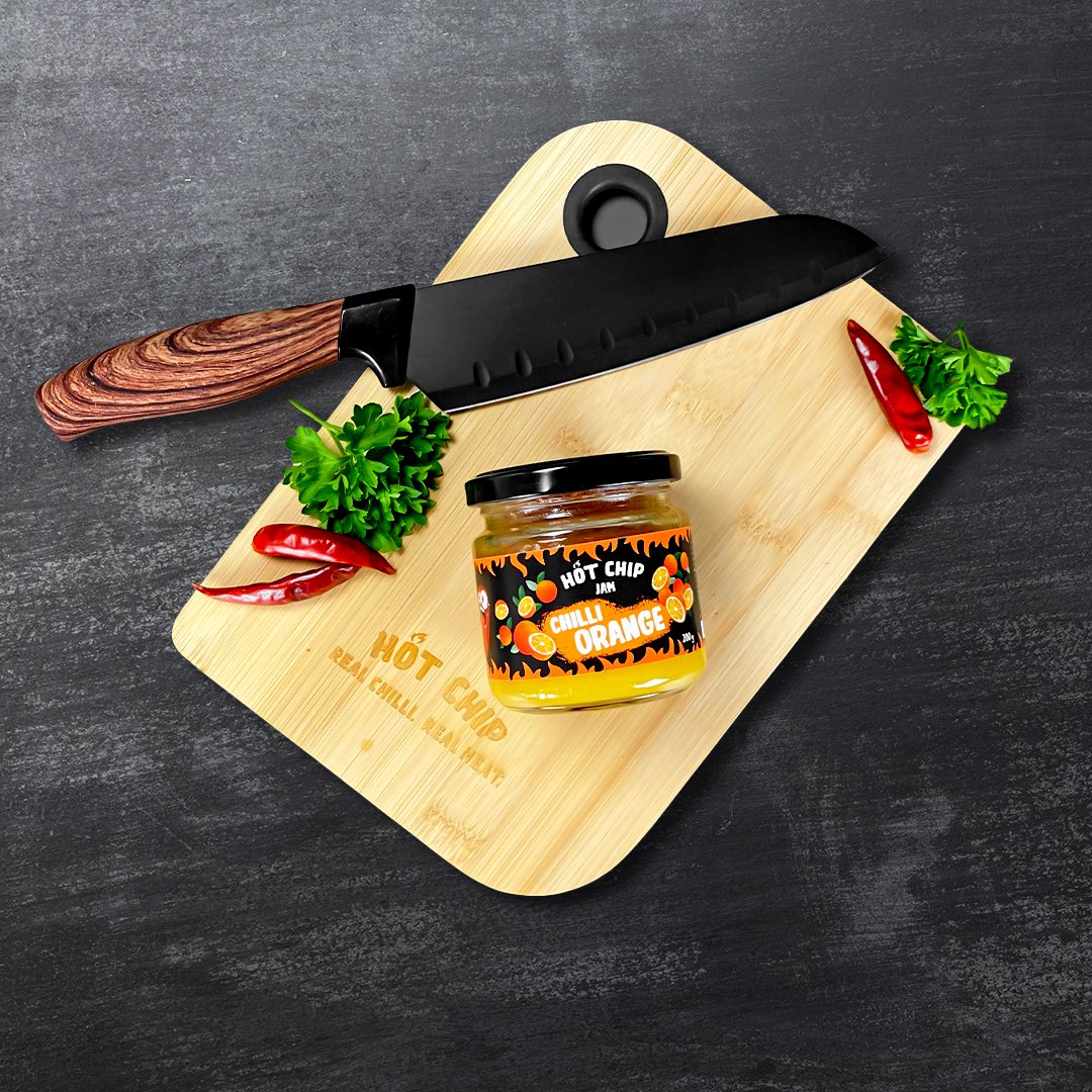 Pomerančový chilli džem