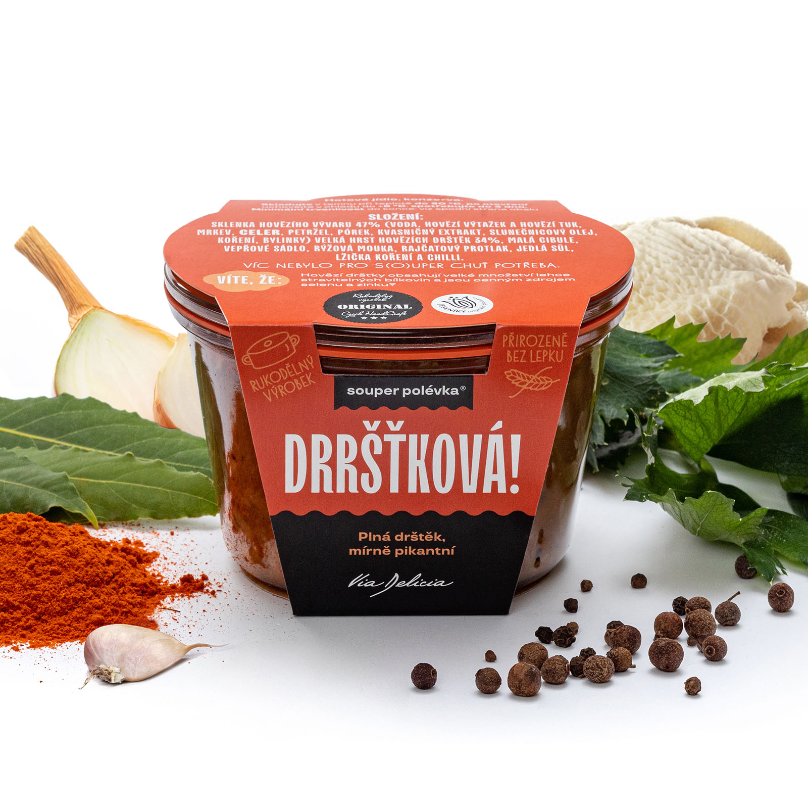 Dršťková polévka