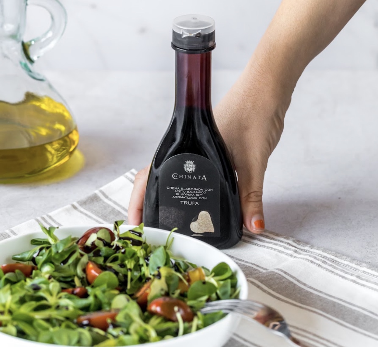 Aromatizovaný lanýžový balzamikový krém