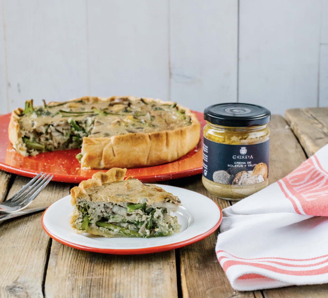 Krém z hříbků a lanýžů