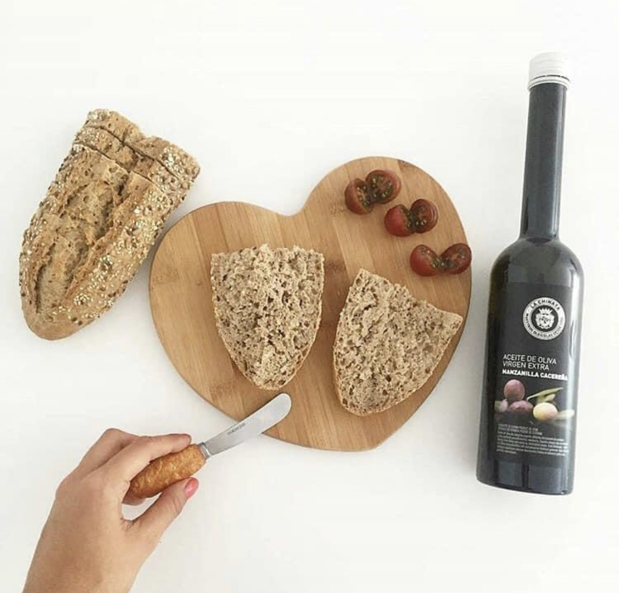 Extra panenský jednodruhový olivový Olej Manzanilla Cacereña 500 Ml