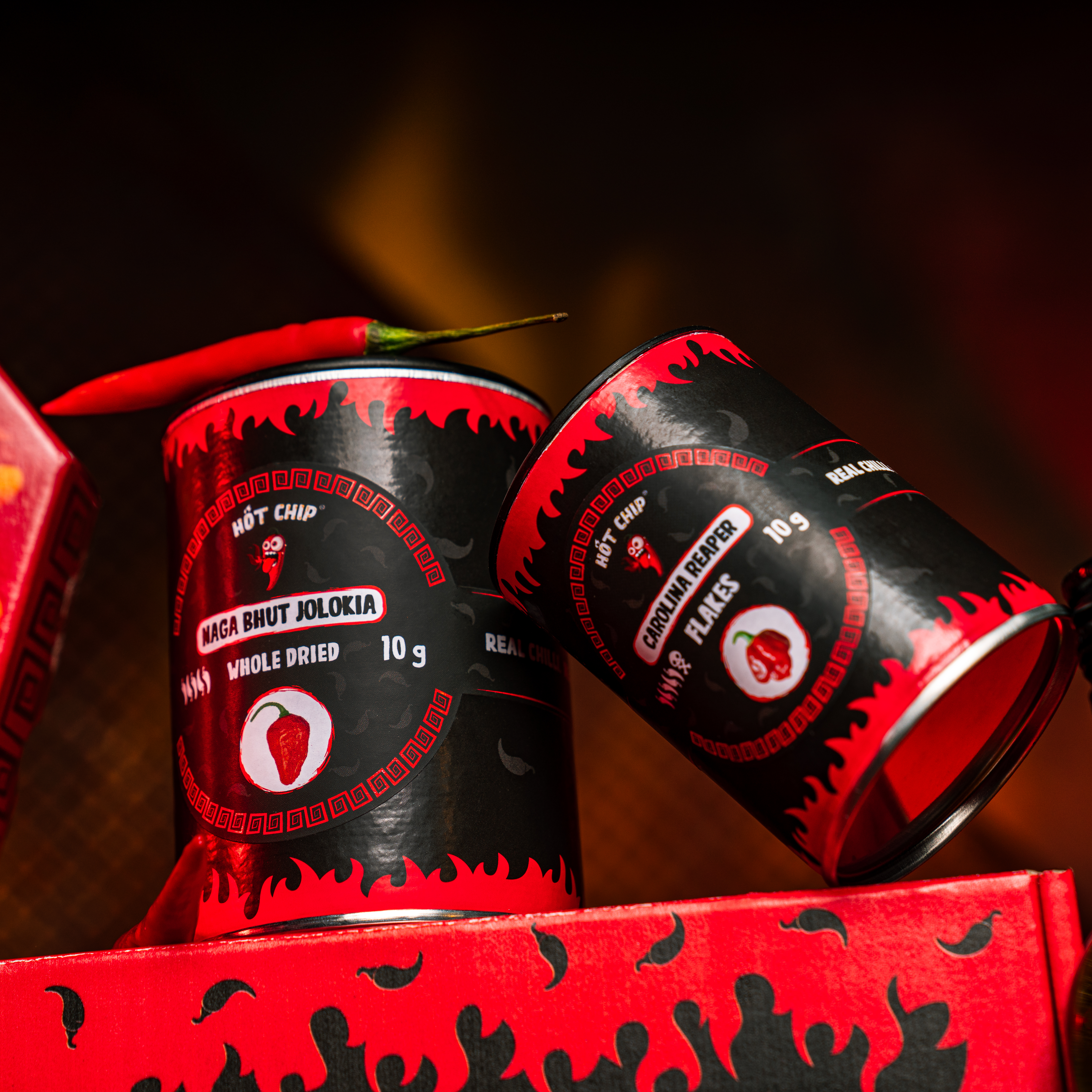 Extrémně pálivý dárkový balíček