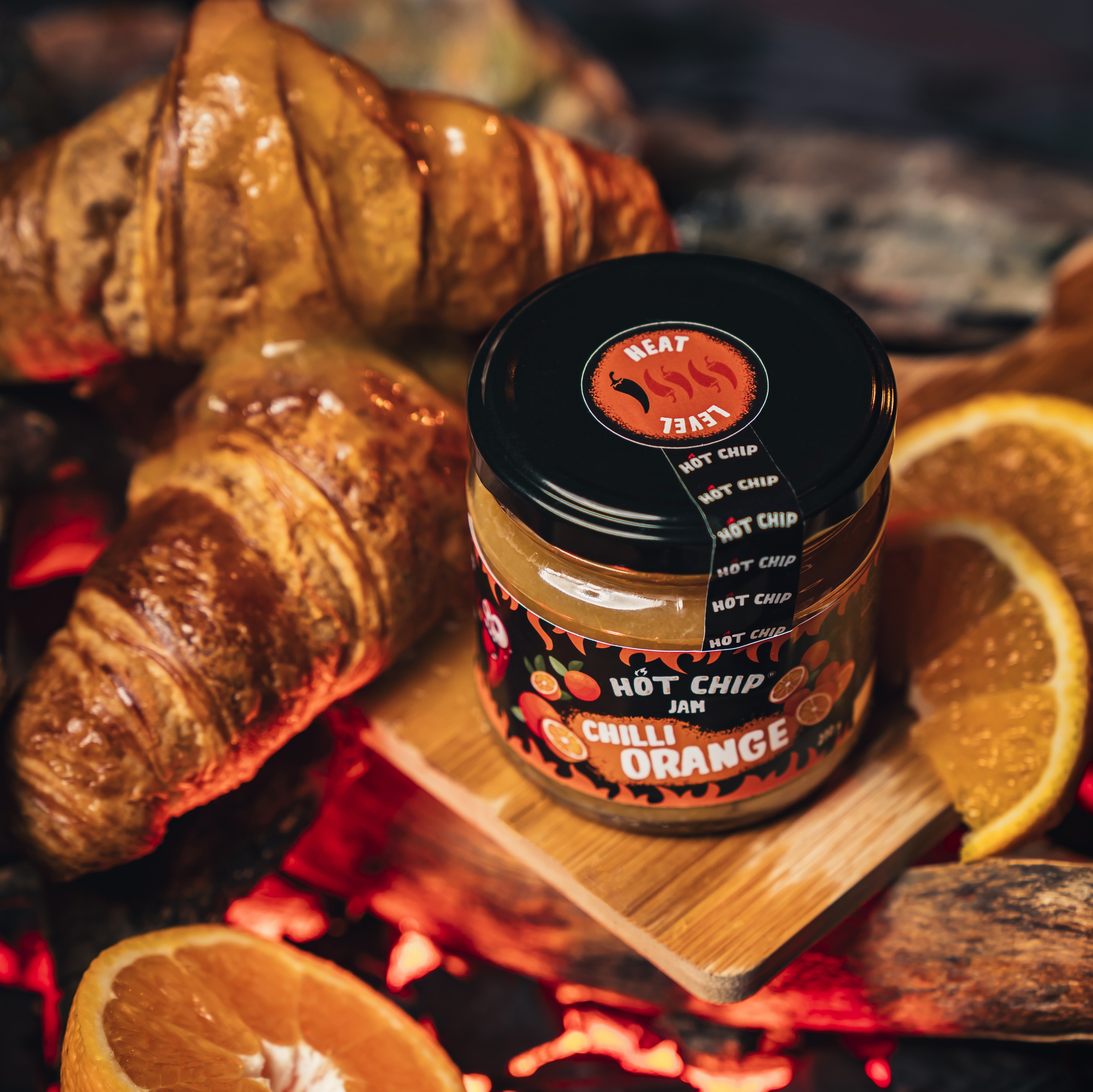 Pomerančový chilli džem