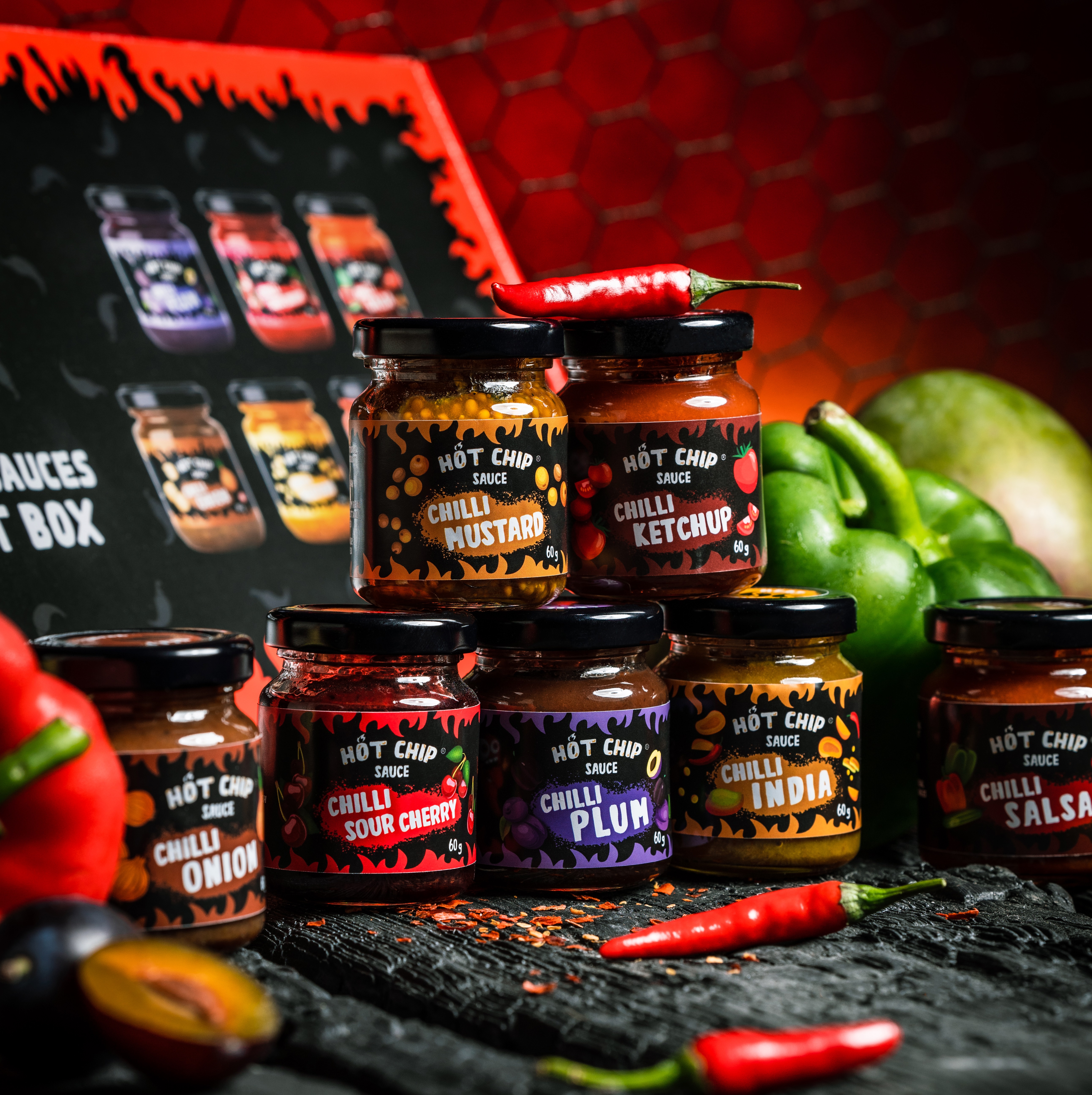 Dárkový set chilli omáček