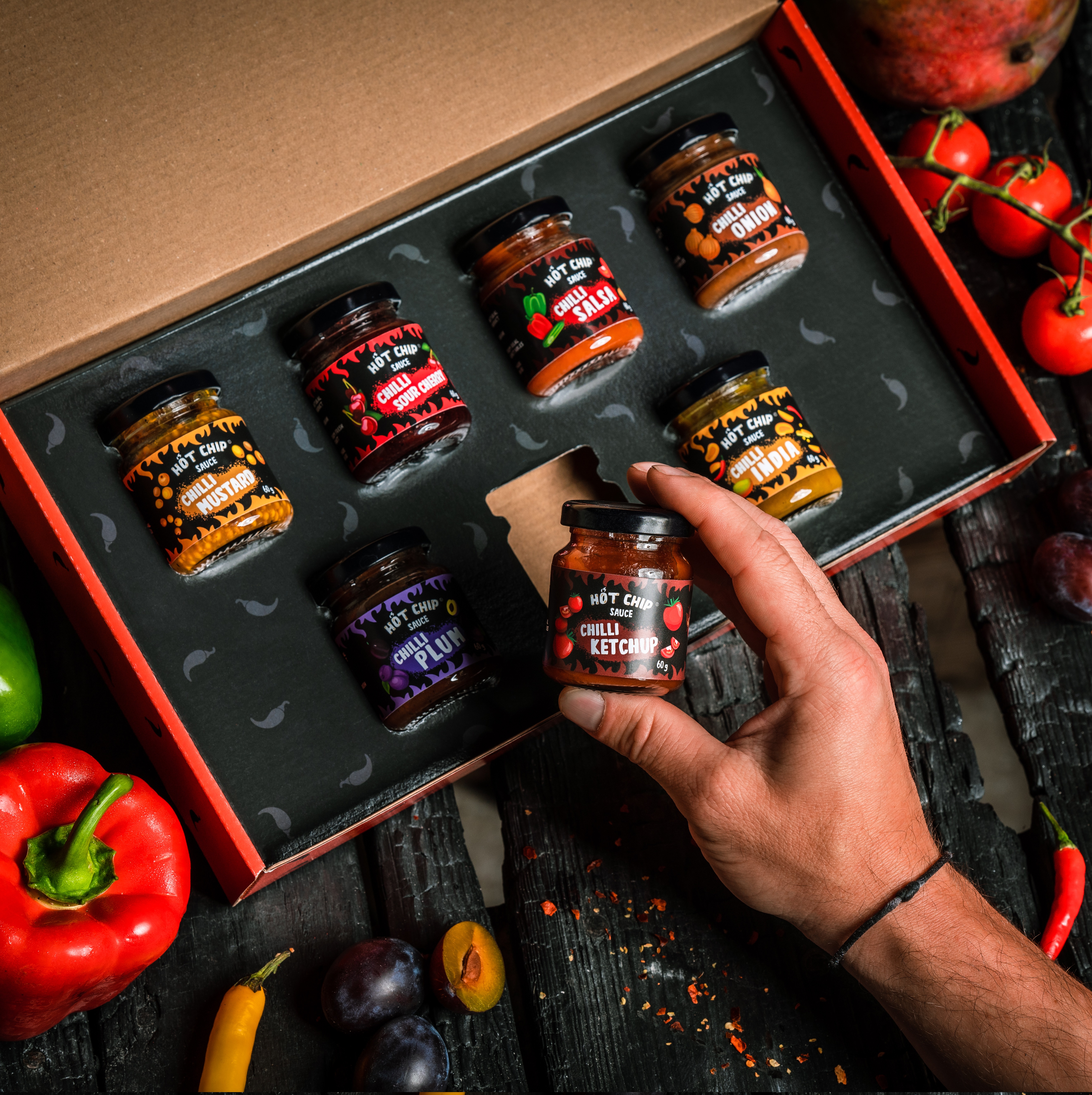 Dárkový set chilli omáček
