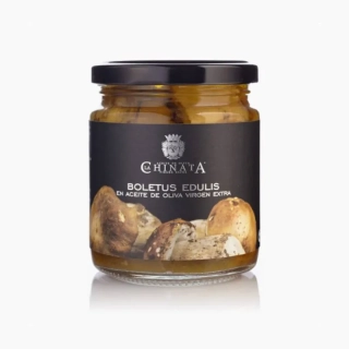 Hříbky v extra panenském olivovém oleji 