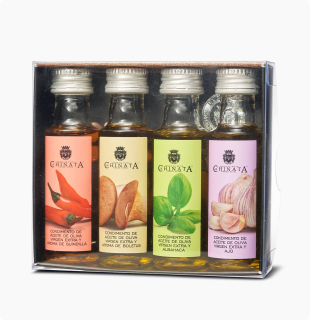 Balíček ochucené oleje 4 x 25 ml