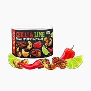 Oříšky z pece - habanero chilli a limetka