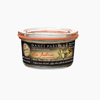 Dančí paštika s divokým kořením