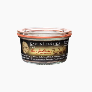 Kachní paštika s jablky