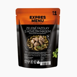 Zelené fazolky s hovězím