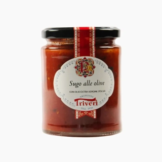 Rajčatová omáčka s olivami