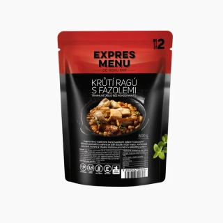 Krůtí ragů s fazolemi