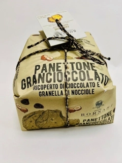 Rustikální Panettone Borsari s hruškou a čokoládou