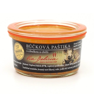 Bůčková paštika s chilli