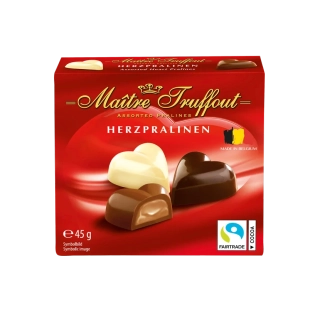 Čokoládové pralinky srdíčka