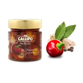 Calábrijské papriky plněné tuňákovou pastou