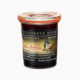 Švestkový džem s perníkovým kořením